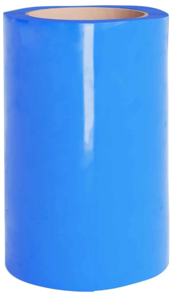 Cortina de porta 300 mm x 2,6 mm 10 m PVC azul