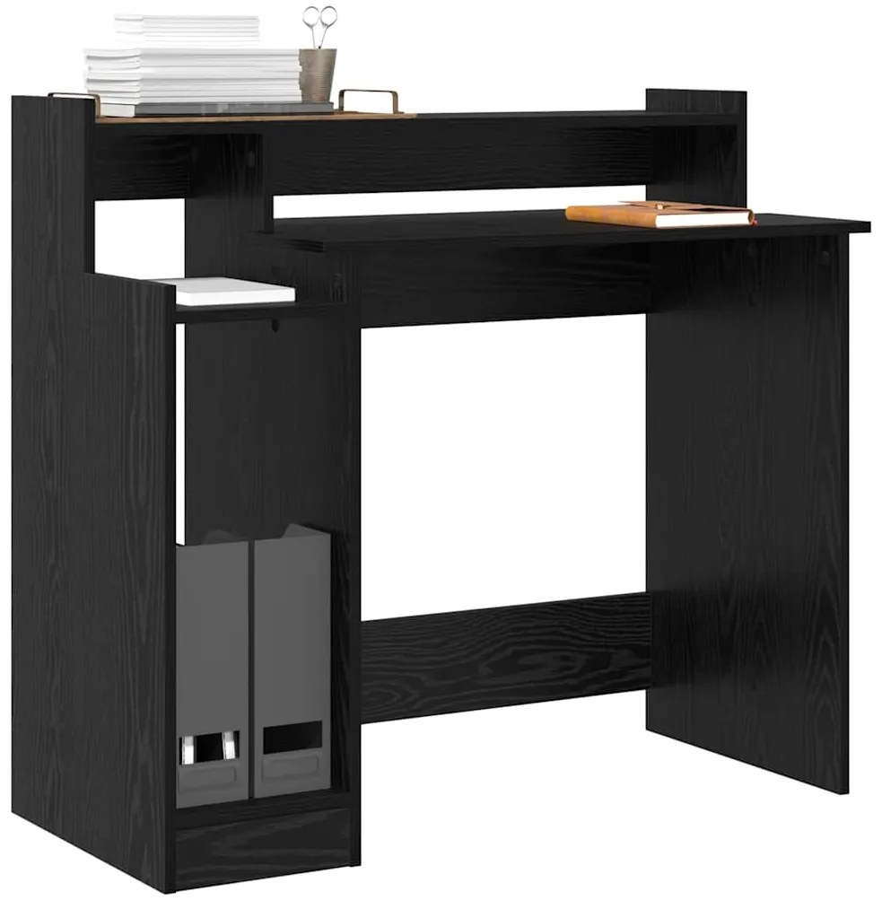 Mesa Carvalho preto 97 x 45 x 90 cm Madeira processada
