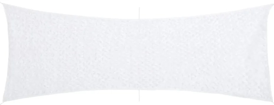 Rede de camuflagem com saco de arrumação 519x142 cm branco