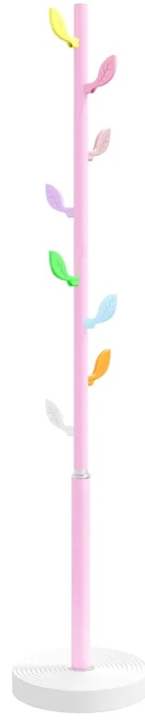 Bengaleiro 172 cm ferro revestido a pó rosa