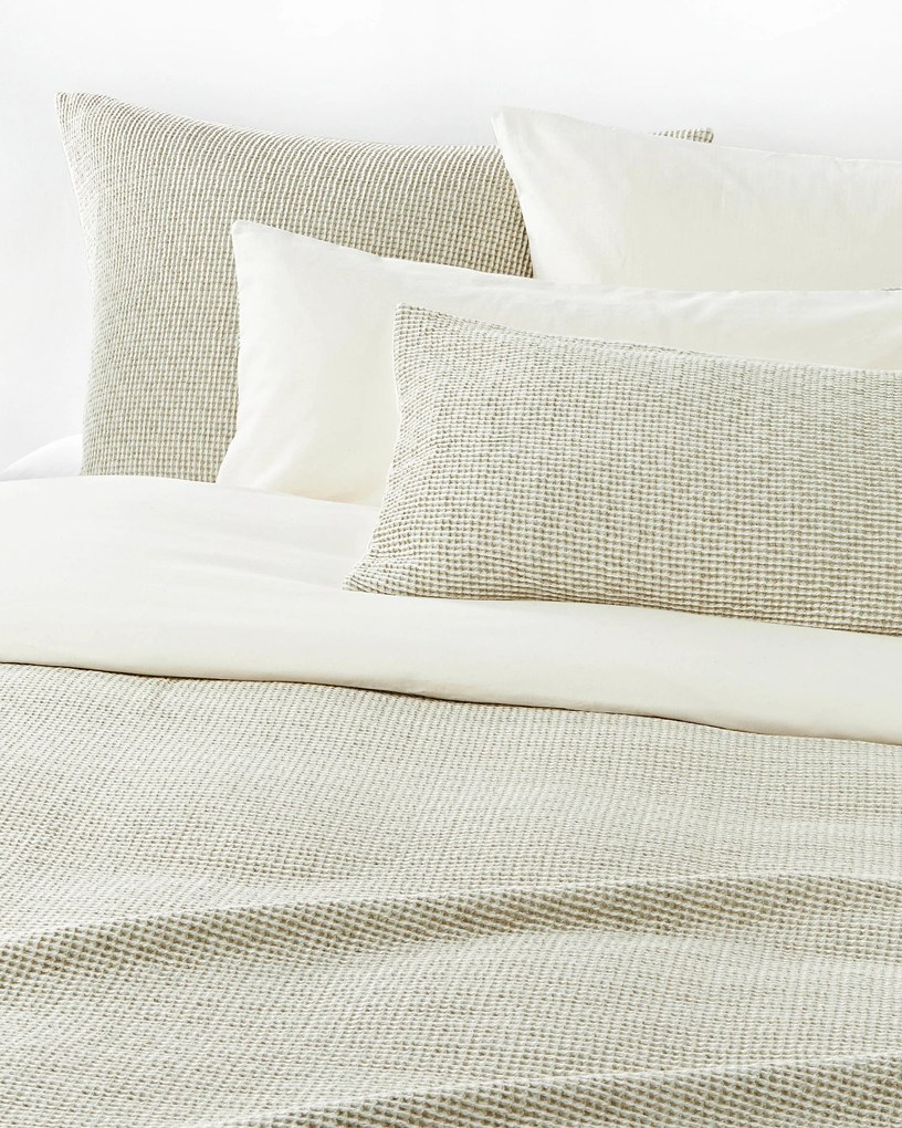 Capa de edredão em piqué de favo de mel Clemente