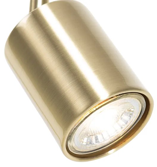 Candeeiro de mesa moderno em latão ajustável - Java