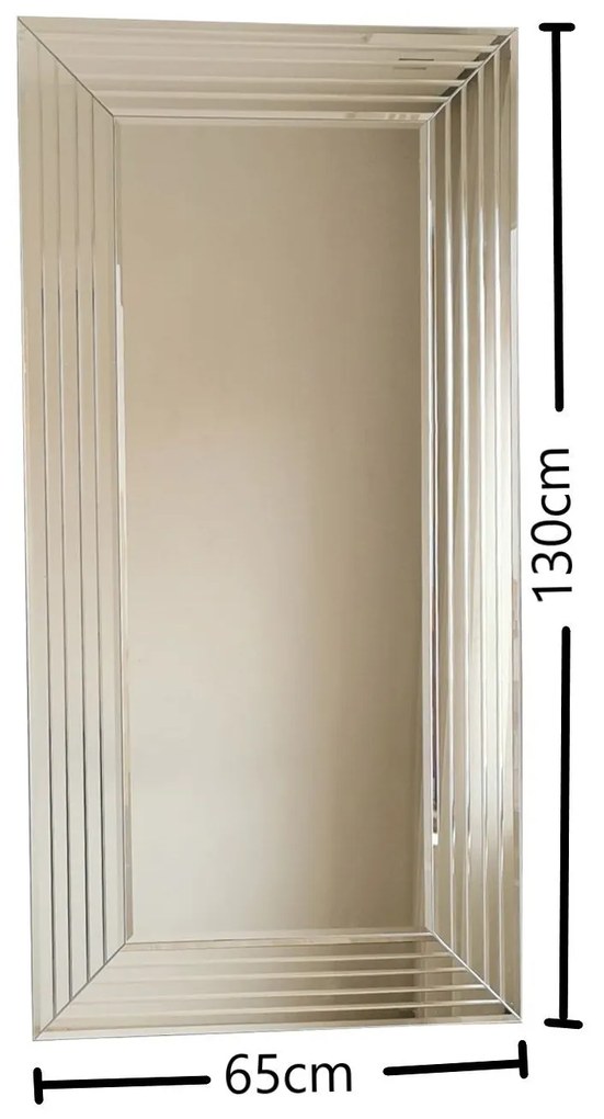 Espelho A305D – Prateado – 60x100 cm