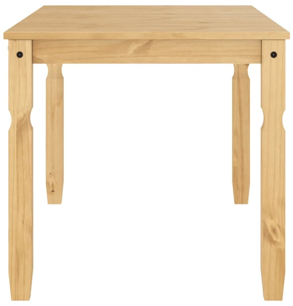 Mesa de jantar Corona 160x80x75 cm madeira de pinho maciça