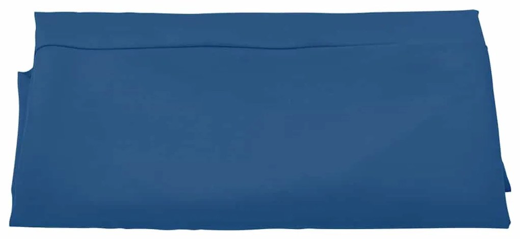 Tecido de substituição p/ guarda-sol exterior 300 cm azul-ciano