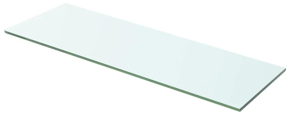 vidaXL Prateleira de vidro 60x15 cm transparente