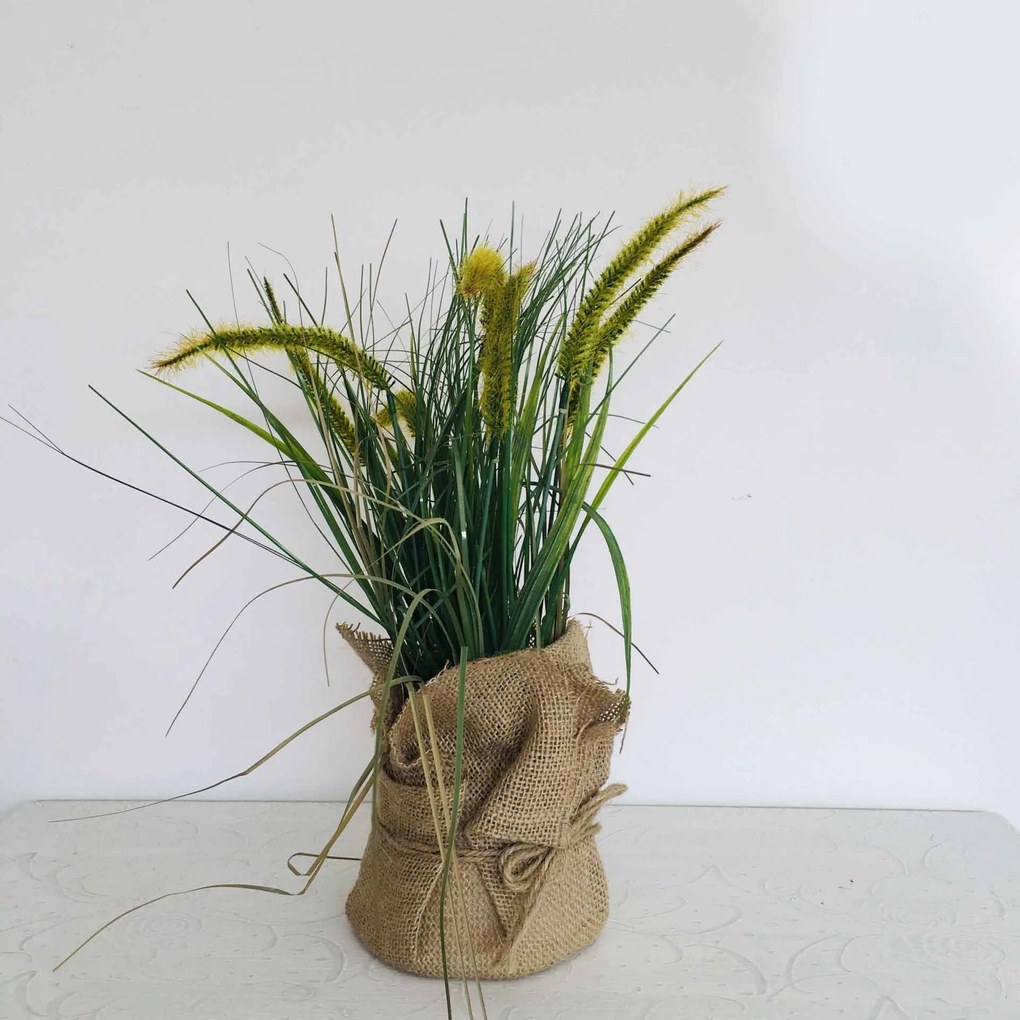 Plantas Artificial c/Rafia - grande