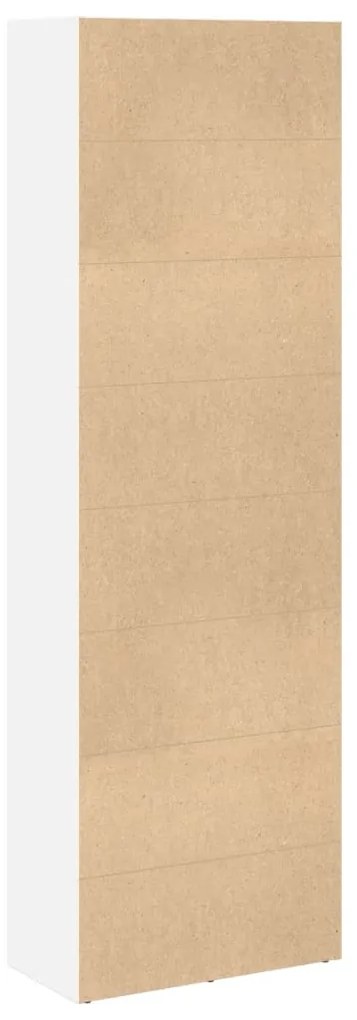 Estante 60x30x189 cm derivados de madeira branco