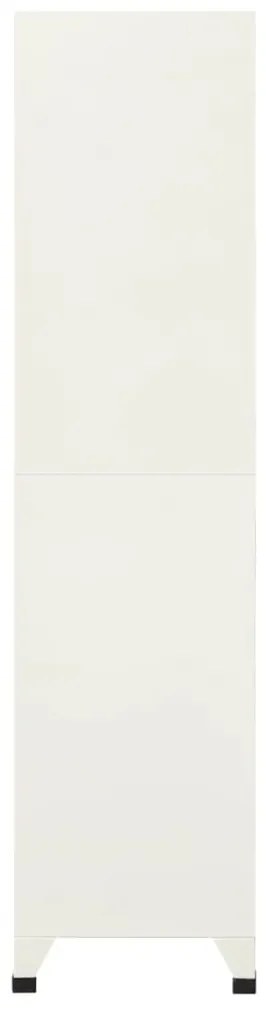 Cacifo aço 90x45x180 cm cinzento e azul