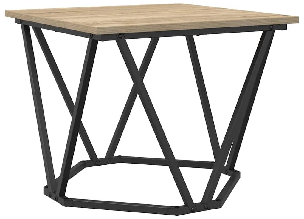 Mesas Laterais vidaXL 3 pcs Carvalho Sonoma Madeira Engenharia