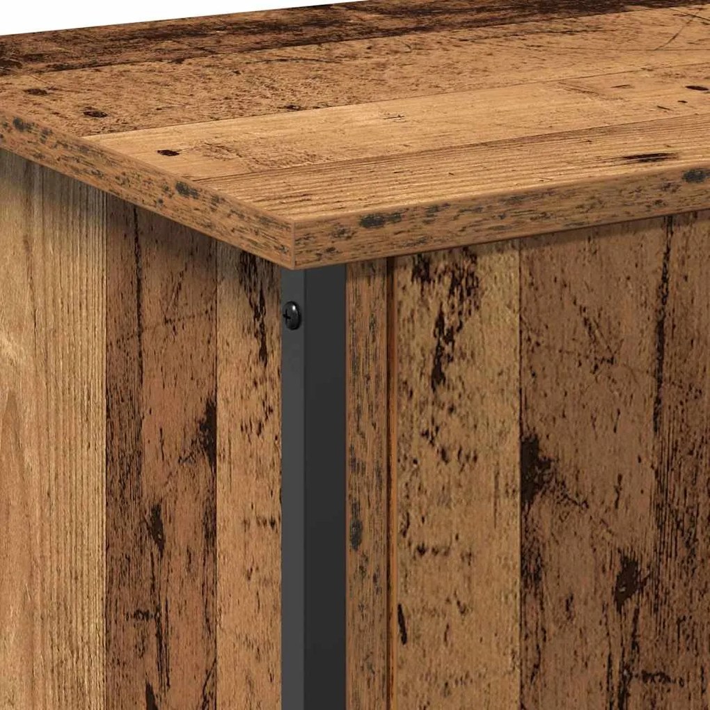 Suporte para TV Old Wood da Madeira velha 60 x 35 x 45 cm Durável