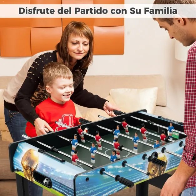 Mesa de matraquilhos de 94 cm para crianças com painel de avaliação e pernas amovíveis para sala de jogos, festas e matraquilhos 94 x 51 x 68,5 cm