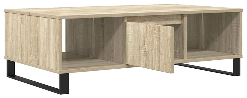 Mesa de centro 104x60x35cm derivados de madeira carvalho sonoma