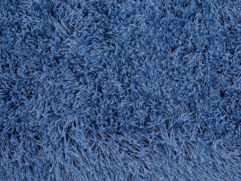 Tapete azul 80 x 150 cm CIDE Beliani
