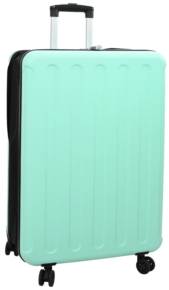vidaXL Mala Dura 28" Verde Menta 50x30x76 cm
