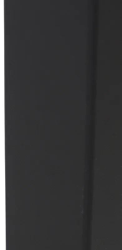Candeeiro de pé para exterior preto com cúpula opala branca 50 cm - Denmark Moderno