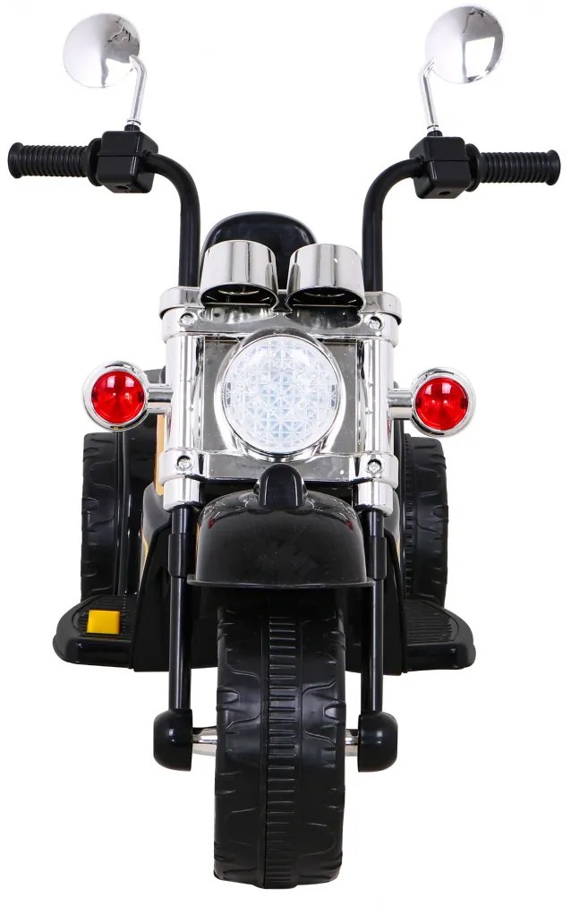 Mota elétrica para crianças 6V, Motorek Hot chopper 1,5 a 4 anos Preta