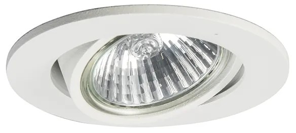 Conjunto de 10 focos embutidos brancos inclináveis - Cisco