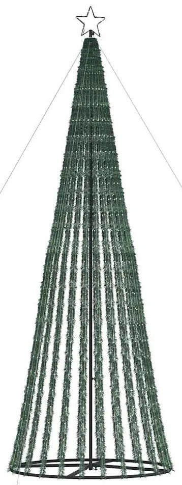 LED Árvore de Natal 1028 LEDs Branco Frio 403 cm