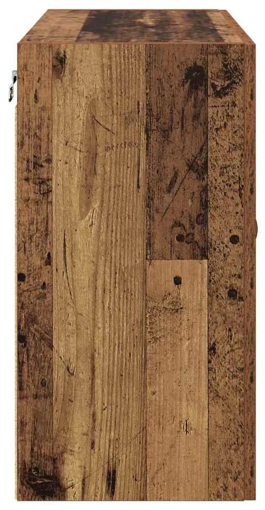 Armário de Parede Madeira antiga 60 x 31 x 60 cm