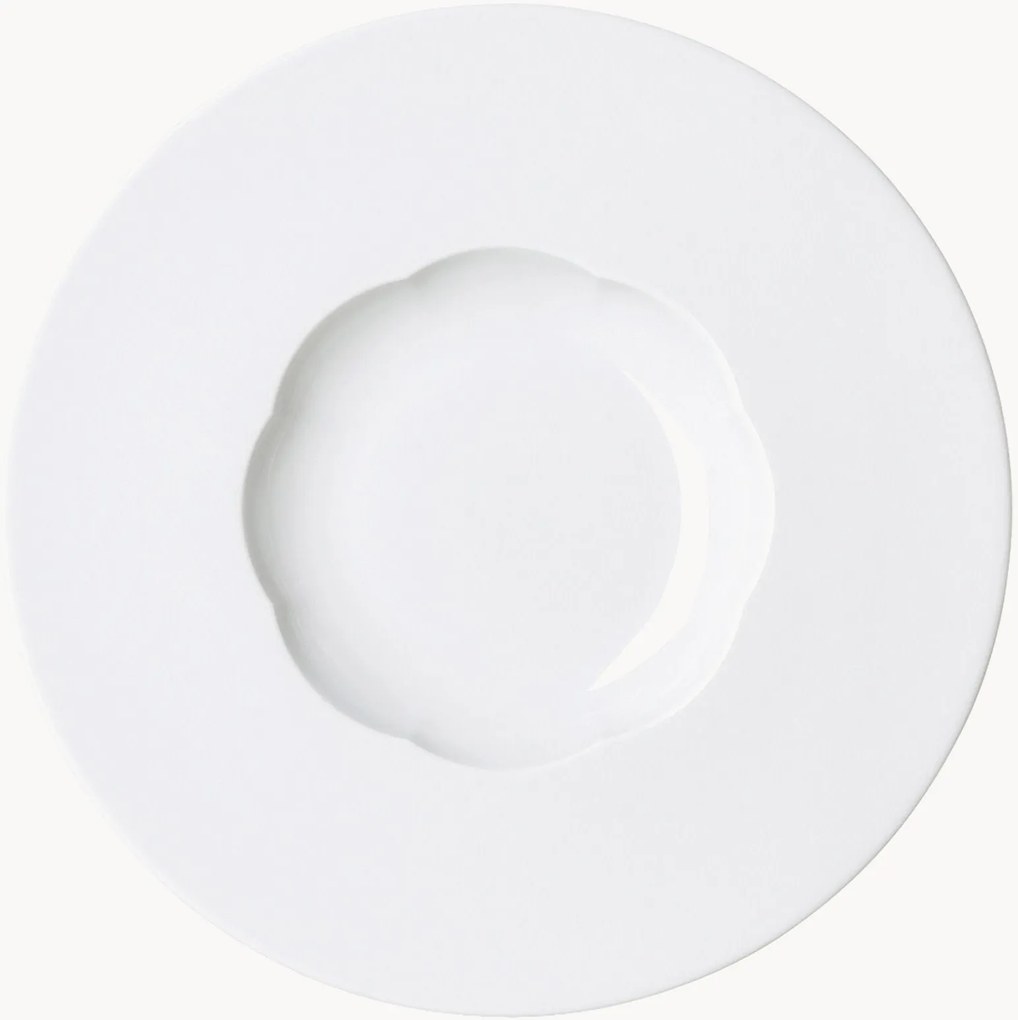 Pratos de massa em porcelana Sonetto, conjunto de 6