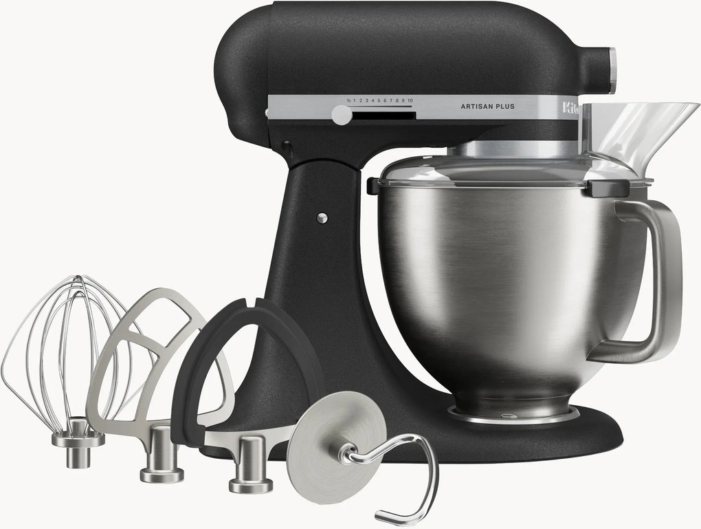 Batedeira com cabeça inclinável e acessórios Artisan Plus, 4,7 L, conjunto de 7