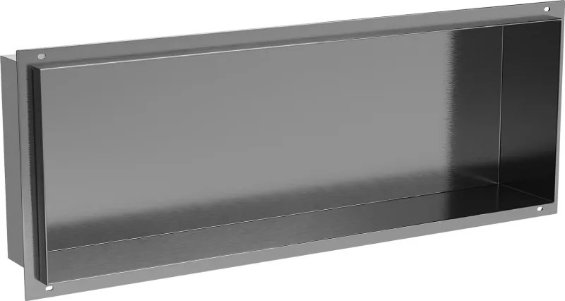 Mexen X-Wall-NR prateleira embutida sem flange 60 x 20 cm, cinza arma escovado - 19E1602010
