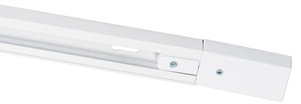 Sistema de Calha Monofásico Moderno Branco com 5 Focos - Iconic Kohua