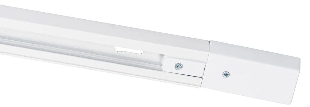 Sistema de iluminação de trilho moderno com 5 focos branco 1-fase - Iconic Kohua