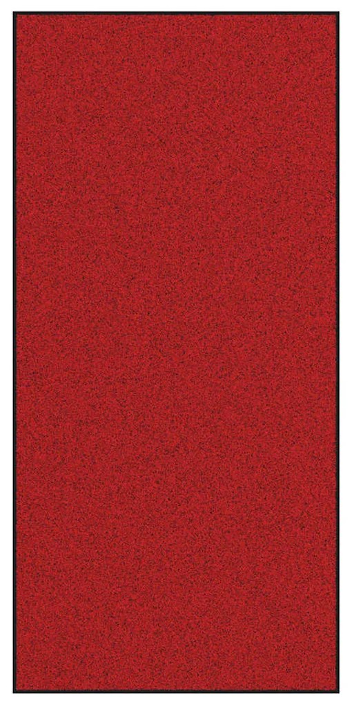 Capacho Lavável Vermelho 120x250 cm