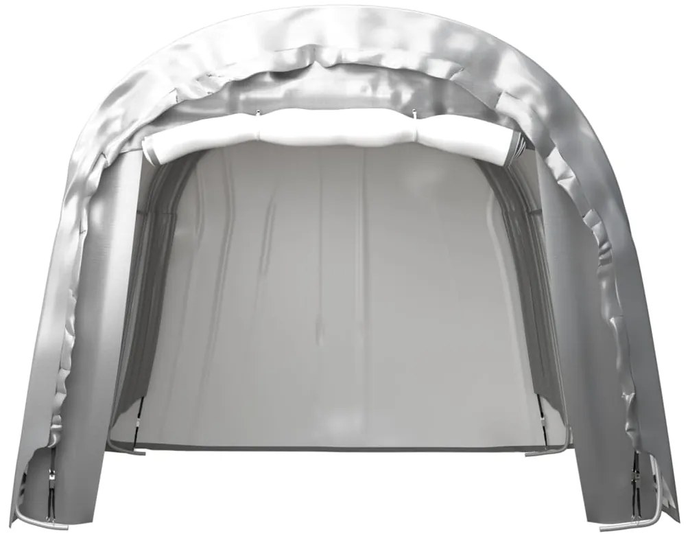 Tenda de armazenamento 300x300 cm aço cinzento