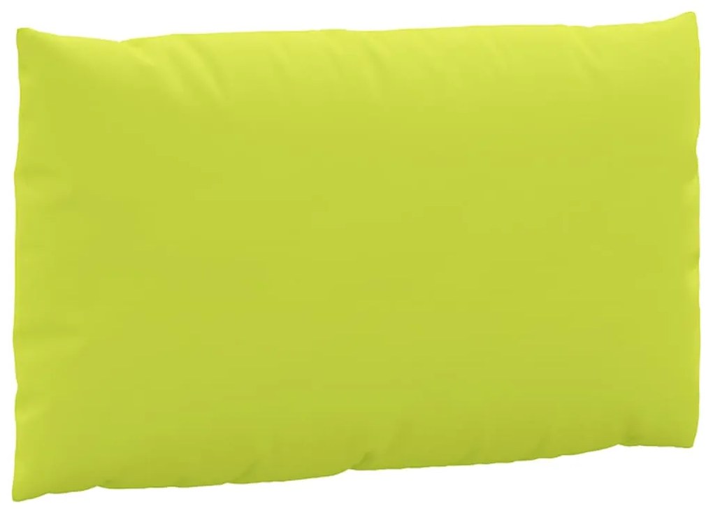 Almofadões p/ móveis paletes 3pcs tecido oxford verde brilhante