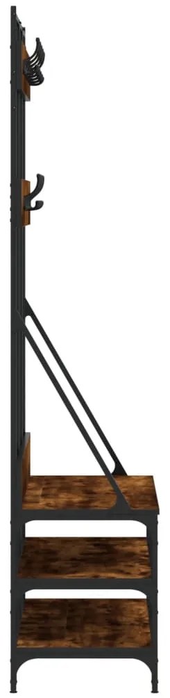 Conjunto de Entrada - Bengaleiro c/ arrumação de calçado 100x40x184cm