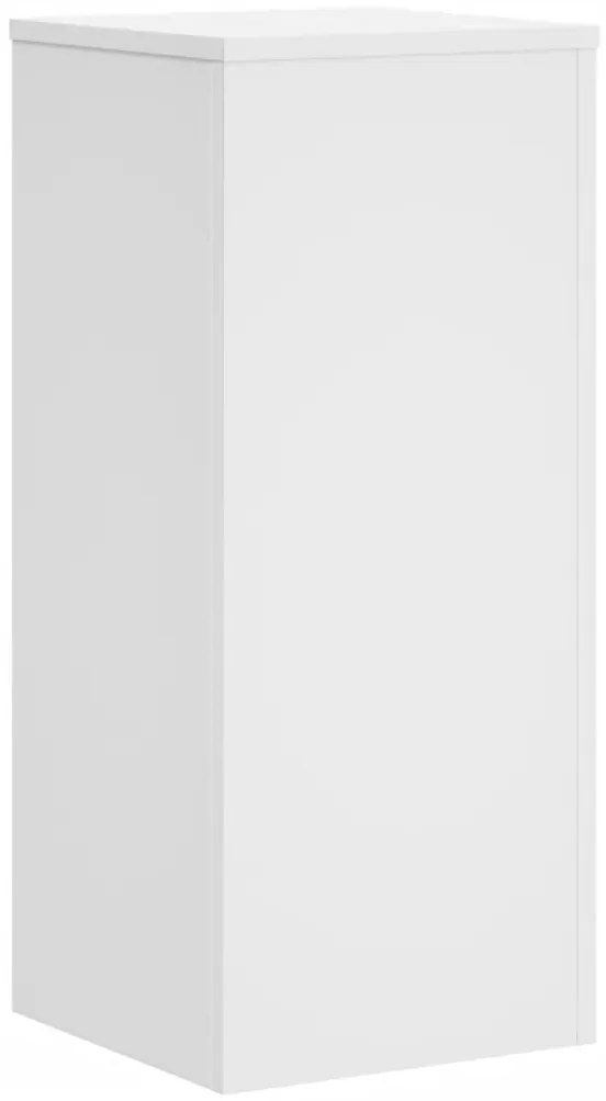 Suportes p/ plantas 2 pcs 30x30x70 cm derivados madeira branco
