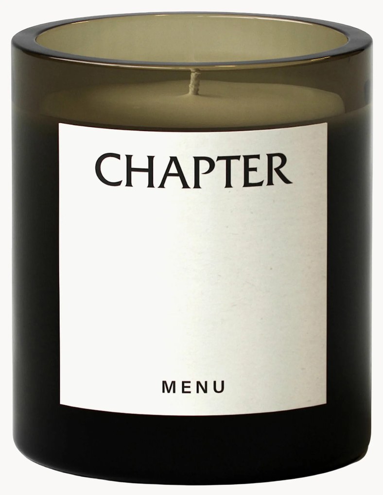 Vela perfumada Olfacte Chapter (casca de limão, patchouli, cardamomo)