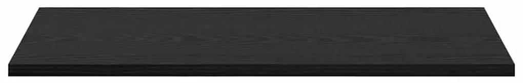 Prateleiras - Conjunto de 4 em Carvalho Preto, 60x30x1.5 cm, feitas de