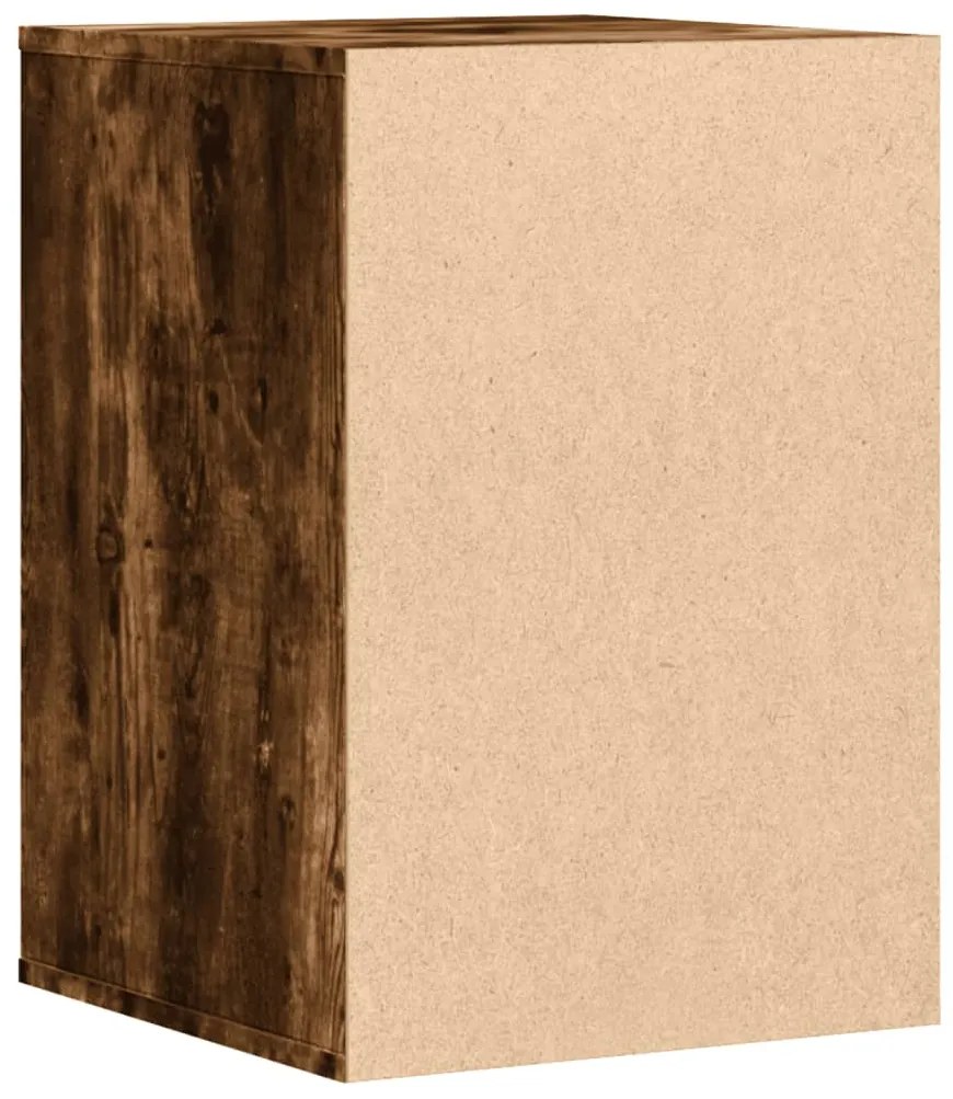 Cómoda com 3 Gavetas - 40x41x58 cm - derivados de madeira - carvalho f