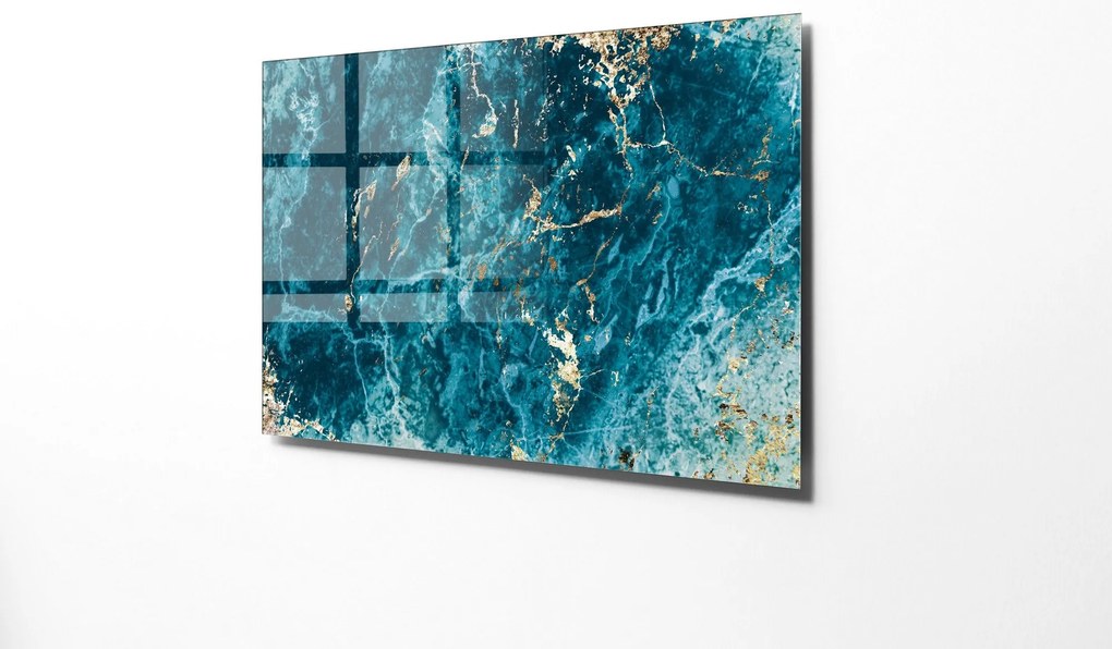 Pintura Decorativa em Vidro Temperado UV-009 – Multicolor – 70 x 100 c