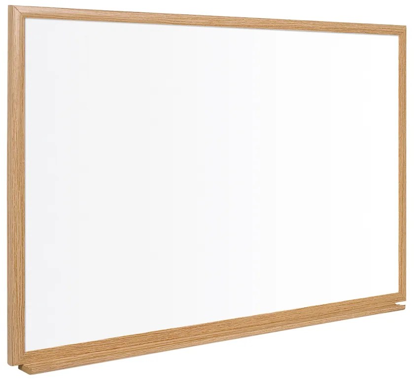 Quadro Branco Cerâmica Reciclado 90x180cm Executive Earth-it Carvalho