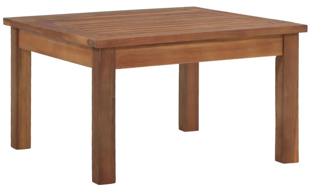 4 pcs conjunto lounge jardim c/ almofadões vime PE castanho