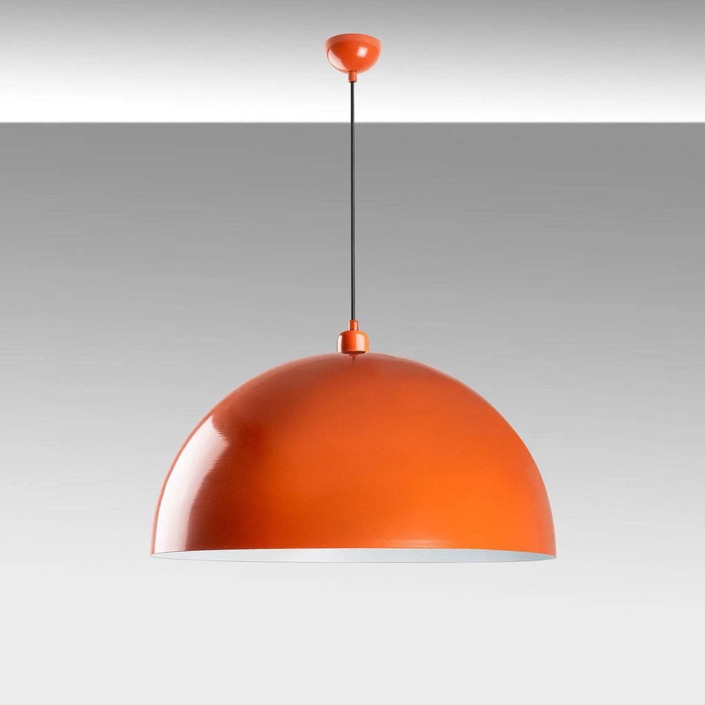 Candeeiro de Teto Kure – Laranja – Ø60 h:35 cm