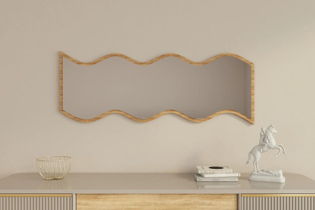 Espelho Safi – Branco Natural – 40 x 120 cm