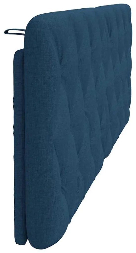 Almofadão de cabeceira 160 cm tecido azul