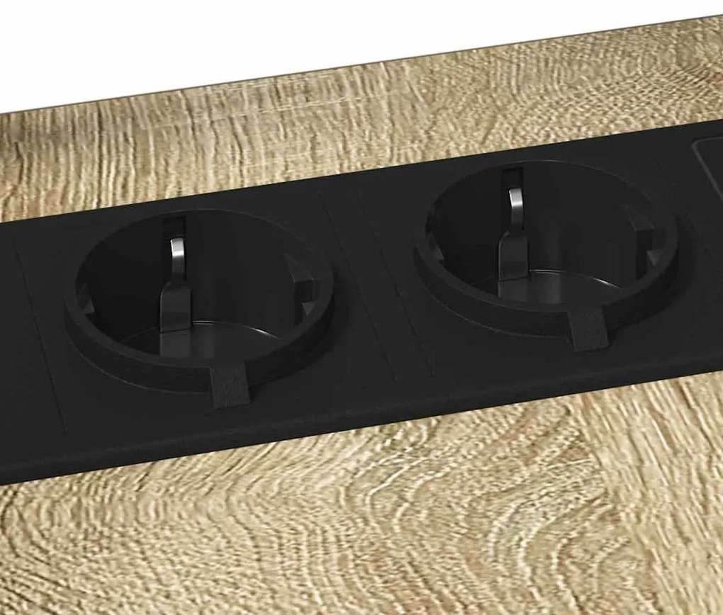 Mesa-de-cabeceira Carvalho Sonoma 41.5 x 26 x 60.5 cm