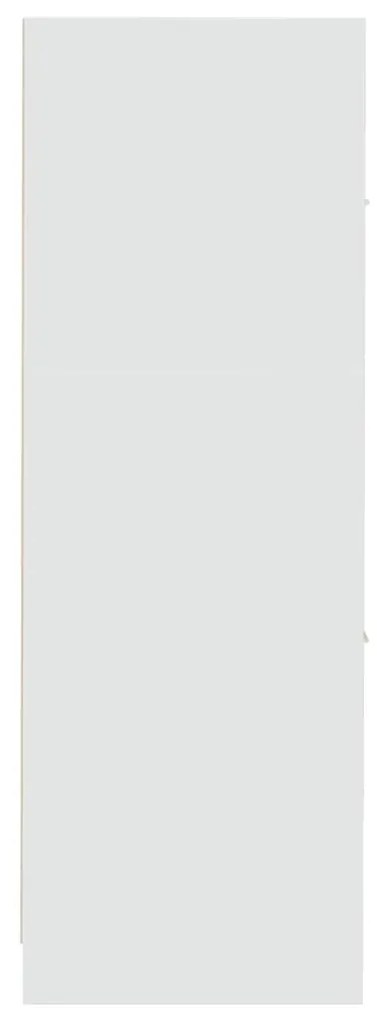 Armário boticário 30x41x118 cm derivados de madeira branco