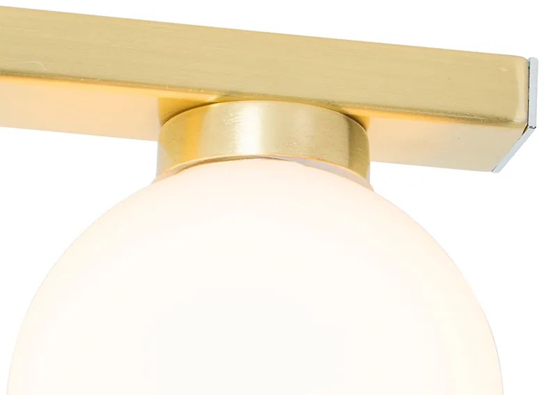 Candeeiro de teto moderno em latão IP44 4-luzes - Cederic Moderno