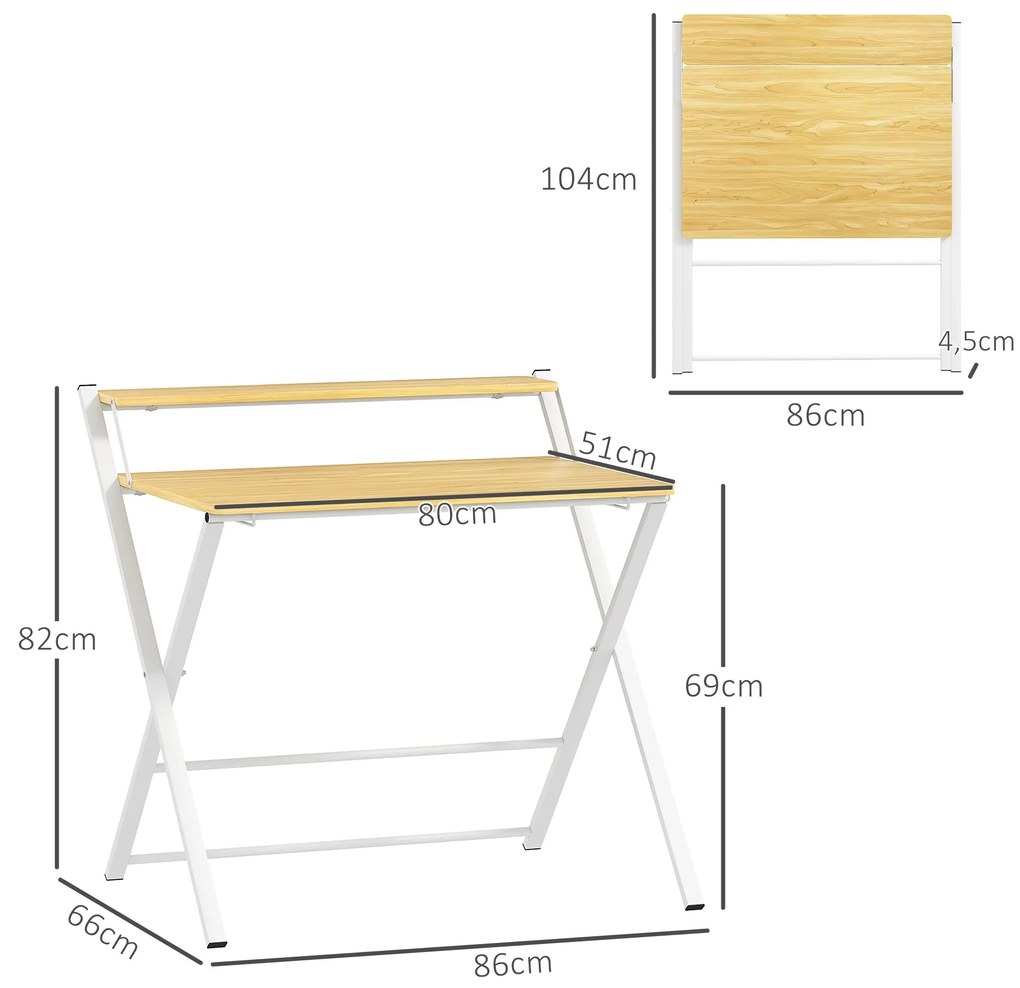 Secretária de Canto – Modelo Västerås – 86x66x82 – Moderna – Branco