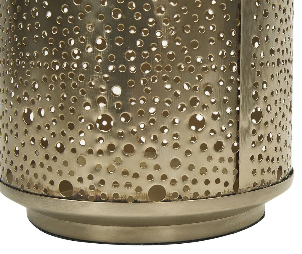 Lanterna decorativa dourada 25 cm CORFU Beliani
