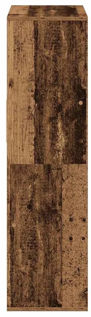 Estante madeira velha66x31x112 cm derivados de madeira