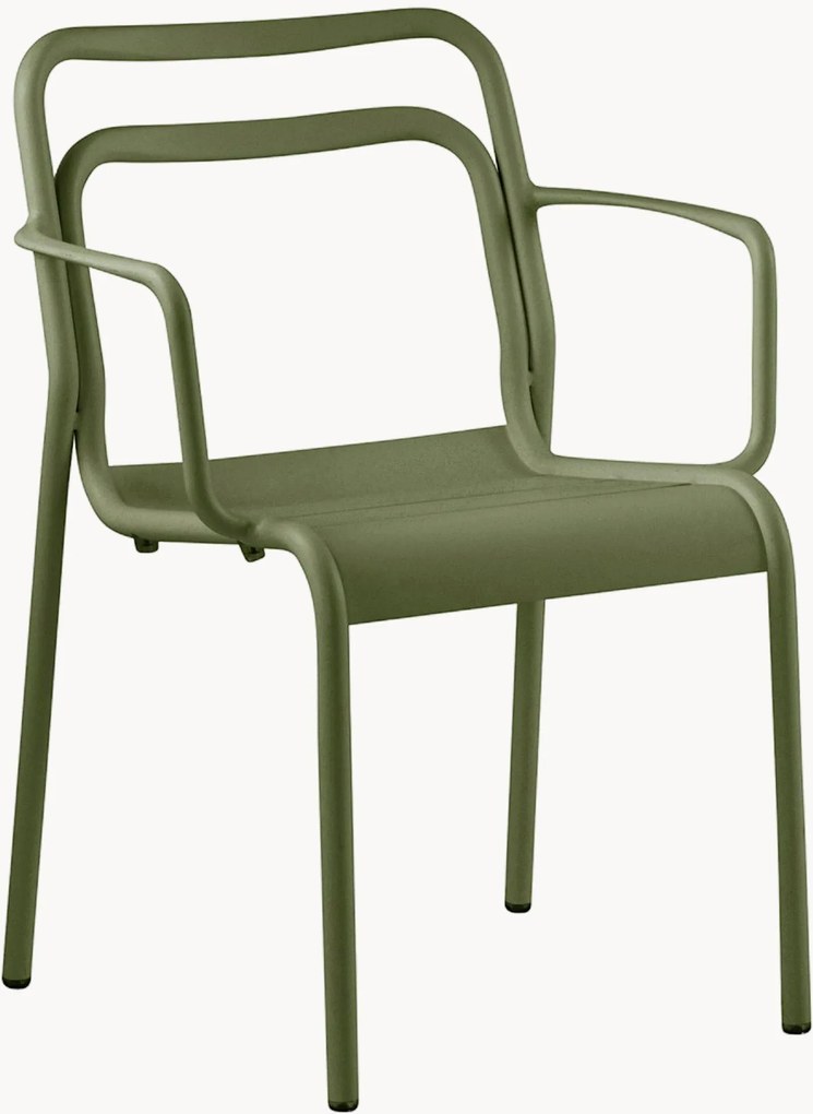 Cadeiras de jantar para exterior Pantheon, conjunto de 2